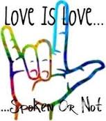 Love is Love Spoken or Not